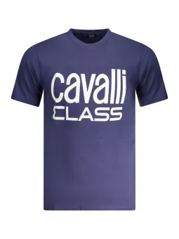"Cavalli Class Logo T-Shirt: Stilvoller Rundhals-Kurzarm"