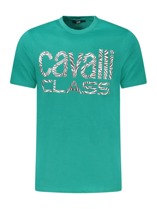"Cavalli Class T-Shirts im Sale | Cavalli Class Logo TShirt Kurzarm Rundhals Druck online kaufen"|Planet-Deluxe