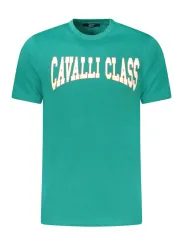 "Cavalli Class T-Shirts im Sale | Cavalli Class Logo TShirt Kurzarm Rundhals Druck online kaufen"|Planet-Deluxe