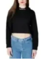 Schwarzer Calvin Klein Cropped Hoodie
