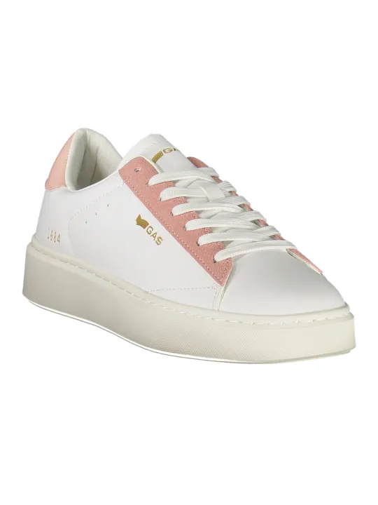 "Gas Sneakers im Sale | Leonard Mix Sportschuh Pink Kontraste mit Logo Print online kaufen"|Planet-Deluxe