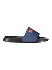 "NORWAY 1963 Pantoletten im Sale | Norwegen Pantoletten LogoDesign Hausschuh Schwarz online kaufen"|Planet-Deluxe