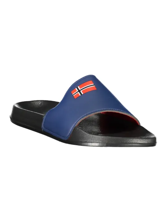 "NORWAY 1963 Pantoletten im Sale | Norwegen Pantoletten LogoDesign Hausschuh Schwarz online kaufen"|Planet-Deluxe