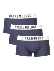 Bikkembergs 3er-Pack Boxershorts: Elegante Navy-Eleganz