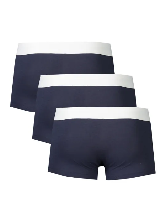 Bikkembergs 3er-Pack Boxershorts: Elegante Navy-Eleganz