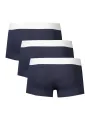 Bikkembergs 3er-Pack Boxershorts: Elegante Navy-Eleganz