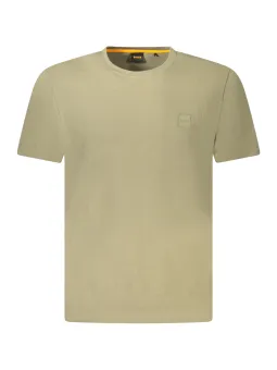 "Boss Kurzarm T-Shirt mit Stickerei - Stilvoll & Bequem"