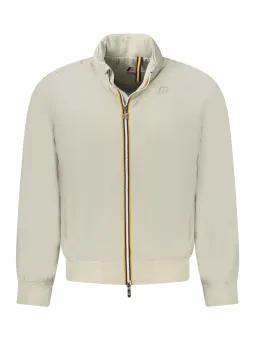 "Wasserdichte KWAY Langarmjacke mit Kapuze & Taschen"