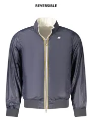 "K-WAY Jacken im Sale | Wendbare Wasserfeste Langarmjacke BeigeBlau mit Taschen online kaufen"|Planet-Deluxe