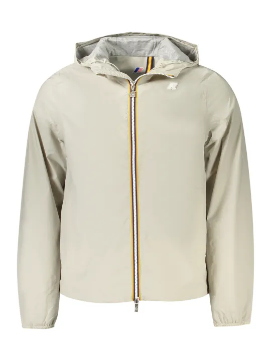 "K-WAY Jacken im Sale | Wasserdichte Kapuzenjacke mit Taschen und Kontrastdetails online kaufen"|Planet-Deluxe