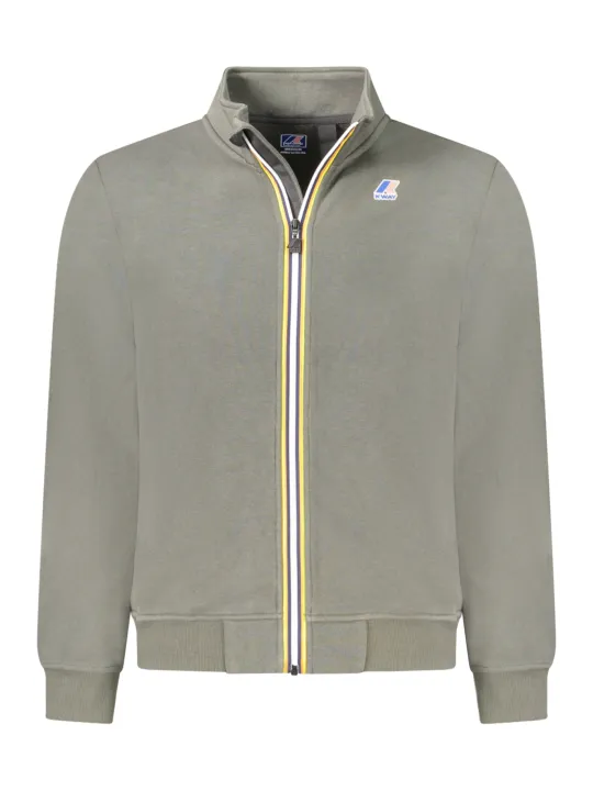 "K-WAY Sweatshirts im Sale | Langarm Sweatshirt Gebuerstet 2 Taschen RV Kontrast Logo online kaufen"|Planet-Deluxe