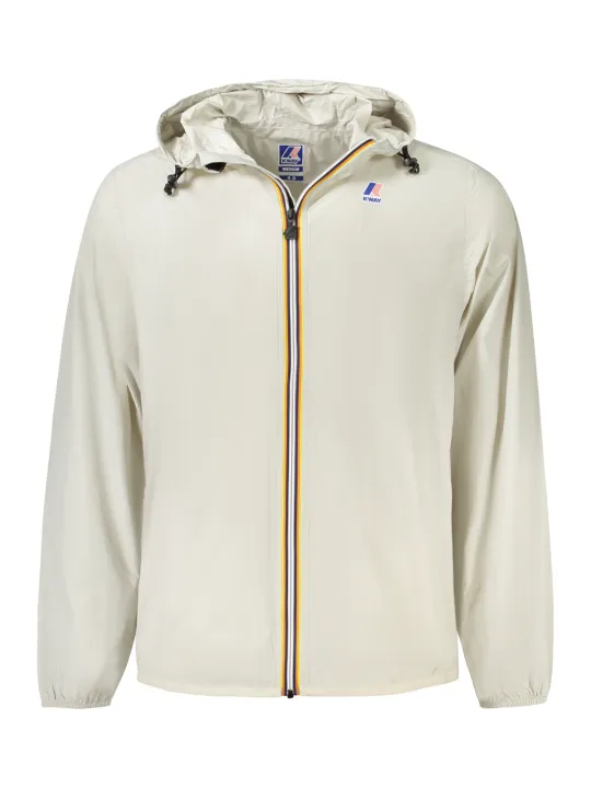 "K-WAY Jacken im Sale | Wasserdichte Kapuzenjacke mit Taschen und Print Logo online kaufen"|Planet-Deluxe