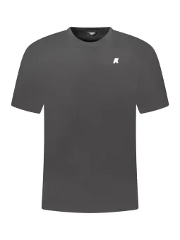 "Kurzarm Rundhals Logo T-Shirt von KWAY – Stil & Komfort"