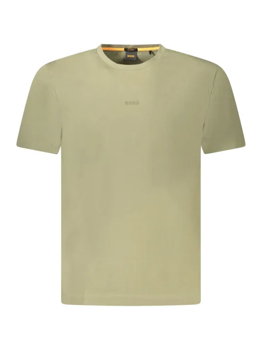 "Boss T-Shirts im Sale | Locker Bio Baumwolle TShirt mit Logo und Rundhals online kaufen"|Planet-Deluxe