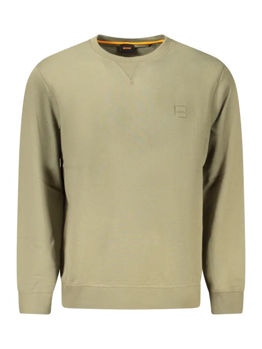 "Boss Sweatshirts im Sale | Langarm Sweatshirt Gebürstet Rundhals Logo Boss 50509323 online kaufen"|Planet-Deluxe