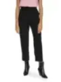 Dunkle graue cropped Tapered Hose