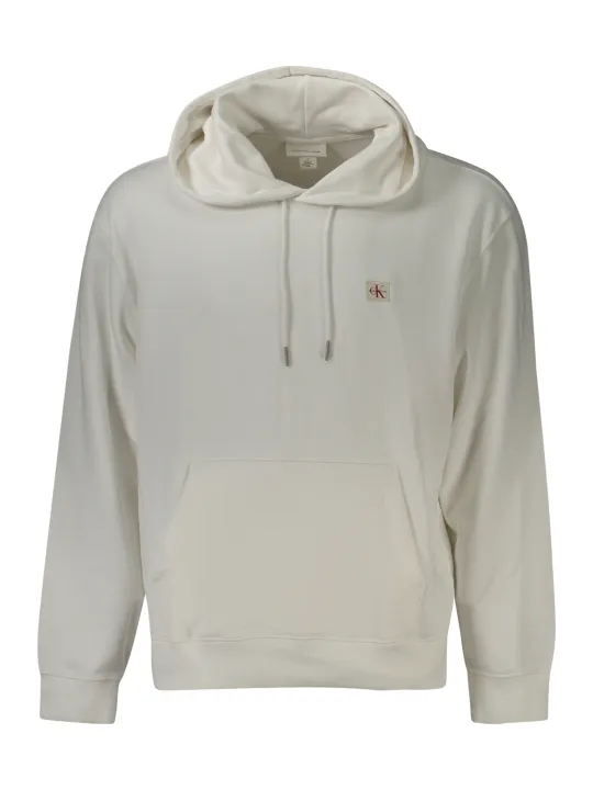 "Calvin Klein Sweatshirts im Sale | Kapuzen-Sweatshirt aus recyceltem Polyester mit Tasche und Logo online kaufen"|Planet-Deluxe