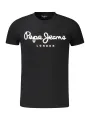 "Pepe Jeans T-Shirts im Sale | Pepe Jeans Slim Fit Rundhals T-Shirt mit Logo Print online kaufen"|Planet-Deluxe