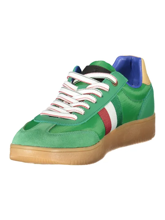 Aviator Sneaker: Stilvoll mit Kontrastdetails & Logo Print