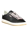 "Schwarze Folgore Sneakers: Kontrastdetails & Logo-Design"