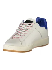 "ESERCITO 1659 Sneakers im Sale | Weißer Folgore Sportschuh mit blauen Details und Print online kaufen"|Planet-Deluxe