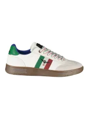 "ESERCITO 1659 Sneakers im Sale | Weiße Aviation Sneakers mit Kontrastdetails und Logo online kaufen"|Planet-Deluxe
