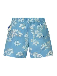 "North Sails Badehosen im Sale | Gemusterte Badeboxershorts mit elastischem Bund und Taschen online kaufen"|Planet-Deluxe
