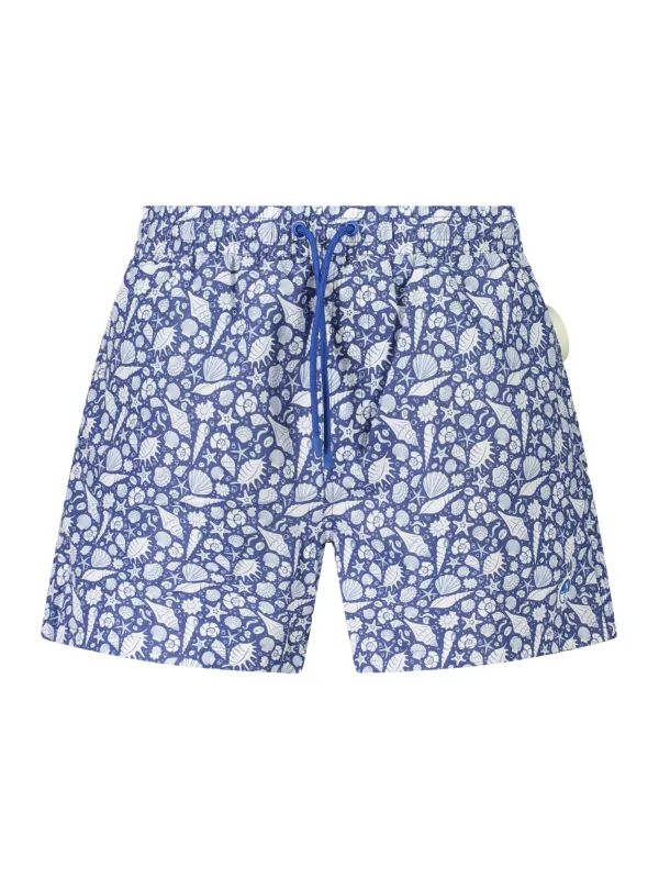 "North Sails Badehosen im Sale | Ocean Positive Badeboxershorts mit Taschen und Logo online kaufen"|Planet-Deluxe