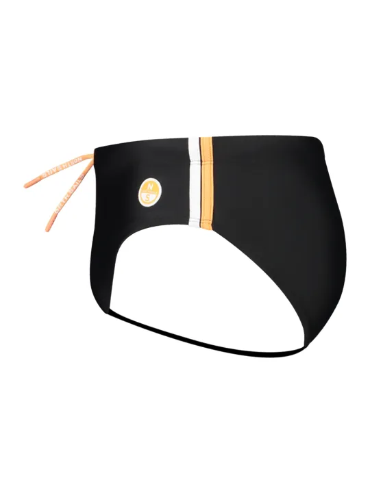 "North Sails Badehosen im Sale | Strandslip mit Schnürbund und Logo - Ocean Positive Badehose online kaufen"|Planet-Deluxe