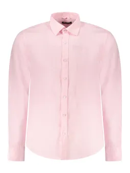 "Ozeanfreundliches Hemd mit Stickerei & italienischem Kragen"