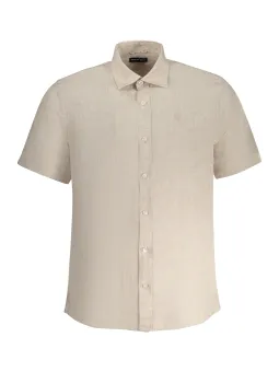 "Ozeanhemd: Stilvoll mit italienischem Kragen & Logo"