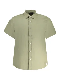 "Ozeanfreundliches Kurzarmhemd mit edler Stickerei"