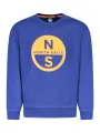 "North Sails Sweatshirts im Sale | North Sails Langarm-Sweatshirt mit Print und Logo, Ocean Positive für Jungen online kaufen"|Planet-Deluxe