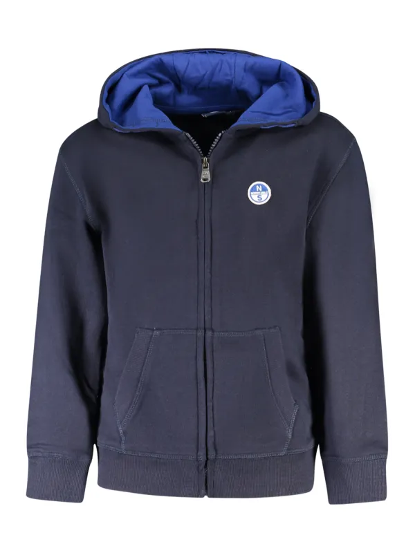 "North Sails Sweatshirts im Sale | North Sails Langarm-Kapuzensweatshirt mit Logo und Reißverschluss für Jungen online kaufen"|Planet-Deluxe