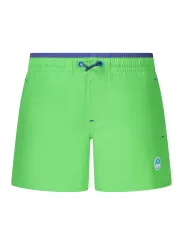"North Sails Badehosen im Sale | North Sails Badeboxer für Jungen mit Innen Slip und Taschen, Elastischer Bund, Kontrastierende Details, Logo, Ocean Positive online kaufen"|Planet-Deluxe
