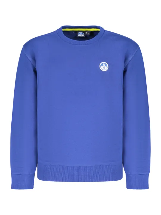 "North Sails Sweatshirts im Sale | North Sails Langarm-Sweatshirt mit Logo und Applikation, Ocean Positive online kaufen"|Planet-Deluxe