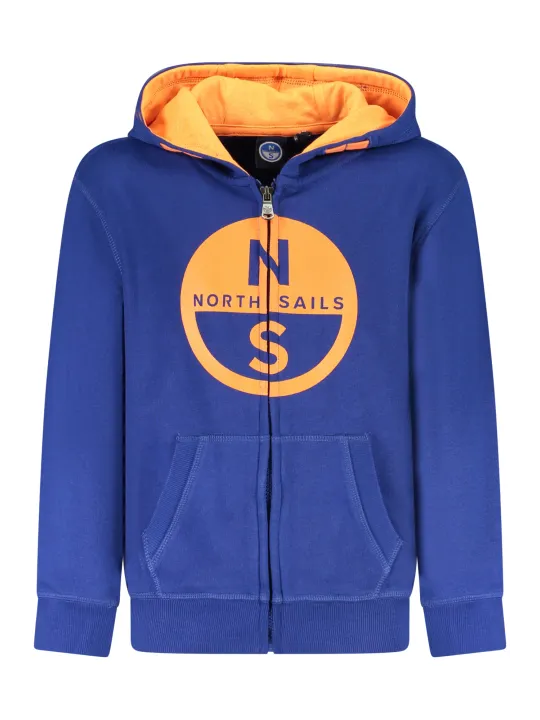 "North Sails Sweatshirts im Sale | "North Sails Langarm-Sweatshirt mit Kapuze und Print" online kaufen"|Planet-Deluxe