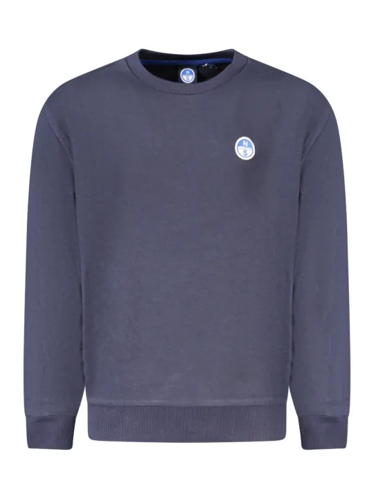 "North Sails Sweatshirts im Sale | North Sails Langarm-Sweatshirt mit Rundhalsausschnitt und Logo, Ocean Positive für Jungen online kaufen"|Planet-Deluxe
