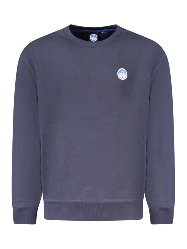 "North Sails Sweatshirts im Sale | North Sails Langarm-Sweatshirt mit Rundhalsausschnitt und Logo, Ocean Positive für Jungen online kaufen"|Planet-Deluxe
