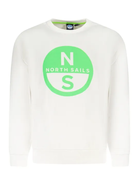 "North Sails Sweatshirts im Sale | North Sails Langarm-Sweatshirt mit Print-Logo, Ocean Positive für Jungen online kaufen"|Planet-Deluxe