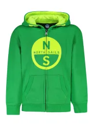 "North Sails Sweatshirts im Sale | North Sails Langarm-Sweatshirt mit Kapuze und Logo, Ocean Positive Kollektion für Jungen online kaufen"|Planet-Deluxe