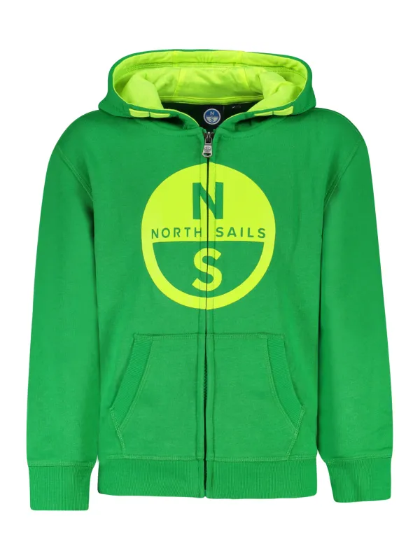 "North Sails Sweatshirts im Sale | North Sails Langarm-Sweatshirt mit Kapuze und Logo, Ocean Positive Kollektion für Jungen online kaufen"|Planet-Deluxe