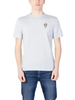 Beiges T-Shirt mit NYPD-Abzeichen