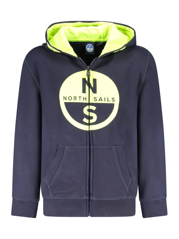 "North Sails Sweatshirts im Sale | "North Sails Langarm-Sweatshirt mit Kapuze und Print für Jungen" online kaufen"|Planet-Deluxe
