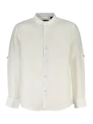 "North Sails Hemden im Sale | North Sails Langarmhemd mit koreanischem Kragen und kontrastierenden Details für Jungen online kaufen"|Planet-Deluxe