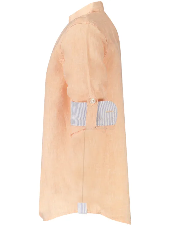 "North Sails Hemden im Sale | North Sails Langarmhemd mit koreanischem Kragen und kontrastierenden Details für Jungen online kaufen"|Planet-Deluxe