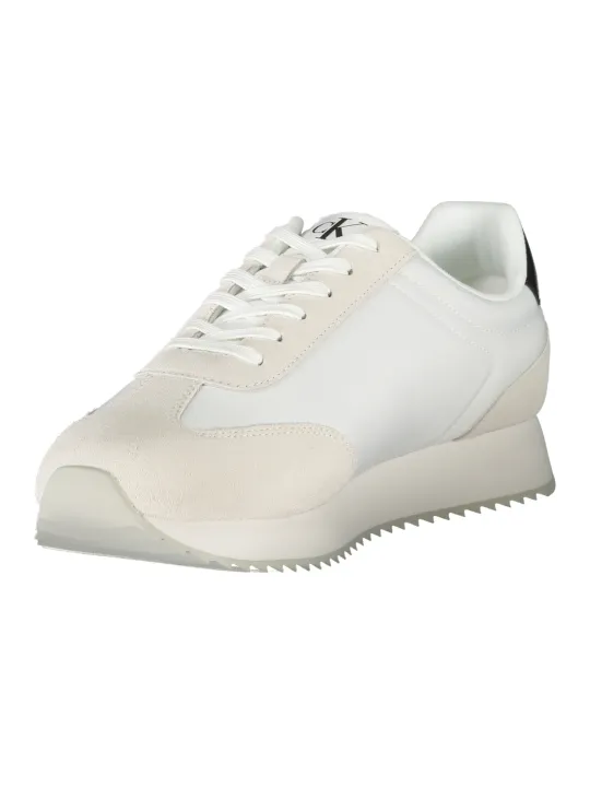 "Calvin Klein Sneakers im Sale | Calvin Klein Kontrast-Sneaker mit Wechselfußbett Schwarz online kaufen"|Planet-Deluxe