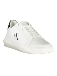 "Calvin Klein Sneakers im Sale | Calvin Klein Kontrast-Sneaker Schwarz mit Wechsel-Fußbett online kaufen"|Planet-Deluxe