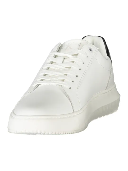 "Calvin Klein Sneakers im Sale | Calvin Klein Kontrast-Sneaker Schwarz mit Wechsel-Fußbett online kaufen"|Planet-Deluxe