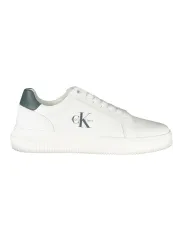 "Calvin Klein Sneakers im Sale | Grüne Kontrast-Sneaker mit Logo und Einlegesohle Calvin Klein online kaufen"|Planet-Deluxe
